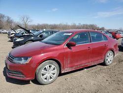 Volkswagen Jetta S salvage cars for sale: 2017 Volkswagen Jetta S