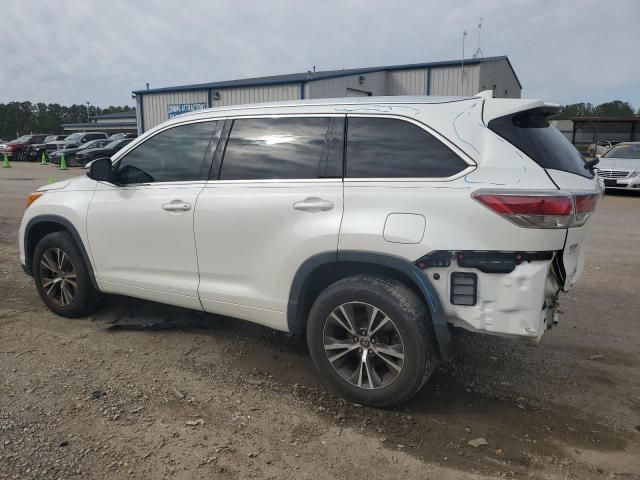 2016 Toyota Highlander XLE