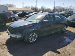 Salvage cars for sale from Copart Columbus, OH: 2018 Honda Civic LX