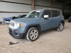 Salvage cars for sale from Copart Houston, TX: 2017 Jeep Renegade Limited