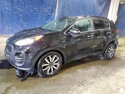 Salvage cars for sale at Woodhaven, MI auction: 2019 KIA Sportage EX