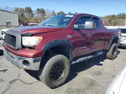 Salvage trucks for sale at Exeter, RI auction: 2008 Toyota Tundra Double Cab