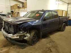 Salvage cars for sale at Ham Lake, MN auction: 2017 Chevrolet Silverado K1500 LT