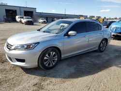Salvage cars for sale at Harleyville, SC auction: 2013 Honda Accord LX