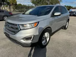 Salvage cars for sale from Copart Opa Locka, FL: 2017 Ford Edge SEL