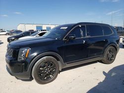 Salvage cars for sale at Haslet, TX auction: 2021 KIA Telluride SX