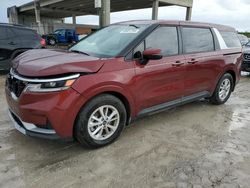 Salvage cars for sale at West Palm Beach, FL auction: 2024 KIA Carnival LX