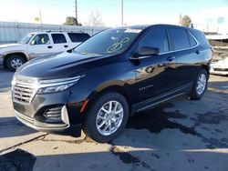 Salvage cars for sale at Littleton, CO auction: 2022 Chevrolet Equinox LT