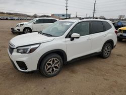 Salvage cars for sale from Copart Colorado Springs, CO: 2021 Subaru Forester Premium