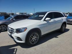 Salvage cars for sale at Grand Prairie, TX auction: 2016 Mercedes-Benz GLC 300