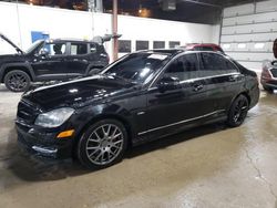 Mercedes-Benz c 300 4matic salvage cars for sale: 2014 Mercedes-Benz C 300 4matic