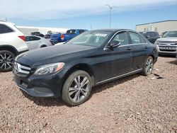 Salvage cars for sale from Copart Phoenix, AZ: 2015 Mercedes-Benz C 300 4matic