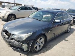 BMW salvage cars for sale: 2008 BMW 535 I