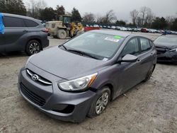 Salvage cars for sale from Copart Madisonville, TN: 2015 Hyundai Accent GS