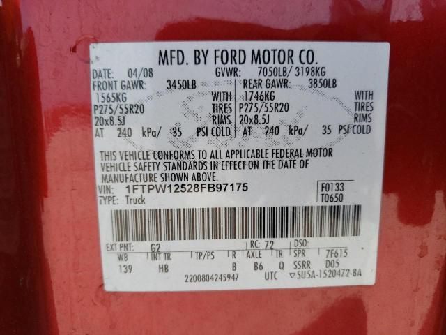 2008 Ford F150 Supercrew