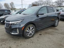 Vehiculos salvage en venta de Copart Moraine, OH: 2022 Chevrolet Equinox Premier