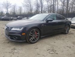 Salvage cars for sale at Waldorf, MD auction: 2012 Audi A7 Prestige