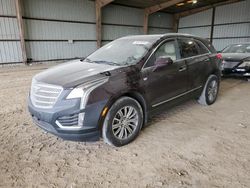 Salvage cars for sale at Houston, TX auction: 2017 Cadillac XT5 Luxury