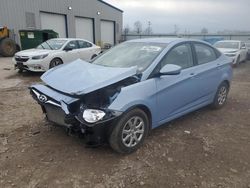 Salvage cars for sale from Copart Central Square, NY: 2012 Hyundai Accent GLS