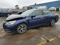 Honda salvage cars for sale: 2017 Honda Accord LX