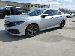 Honda salvage cars for sale: 2019 Honda Civic Sport