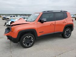 Salvage cars for sale from Copart Grand Prairie, TX: 2015 Jeep Renegade Trailhawk