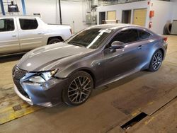 Salvage cars for sale at Wheeling, IL auction: 2016 Lexus RC 350