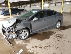 Vehiculos salvage en venta de Copart Phoenix, AZ: 2019 Chevrolet Cruze LT