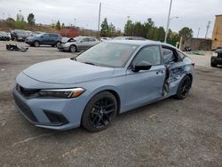 Salvage cars for sale at Gaston, SC auction: 2022 Honda Civic Sport