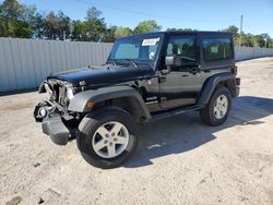 Salvage cars for sale from Copart Greenwell Springs, LA: 2017 Jeep Wrangler Sport