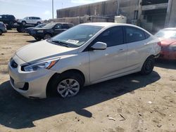 Salvage cars for sale at Fredericksburg, VA auction: 2017 Hyundai Accent SE