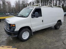 Salvage cars for sale at Waldorf, MD auction: 2011 Ford Econoline E250 Van