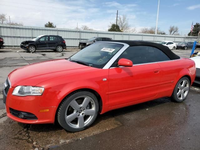 2007 Audi A4 S-LINE 2.0T Cabriolet Quattro