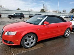 2007 Audi A4 S-LINE 2.0T Cabriolet Quattro en venta en Littleton, CO