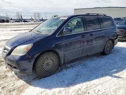 Salvage cars for sale at Rocky View County, AB auction: 2007 Honda Odyssey EXL