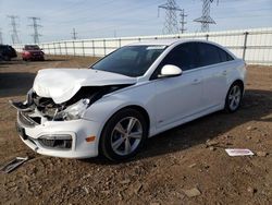 Salvage cars for sale from Copart Elgin, IL: 2015 Chevrolet Cruze LT