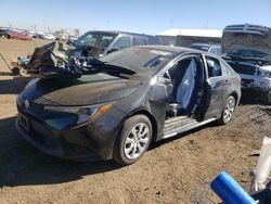 Toyota Corolla LE salvage cars for sale: 2020 Toyota Corolla LE