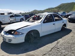 Salvage cars for sale at Colton, CA auction: 2002 Chevrolet Cavalier Base