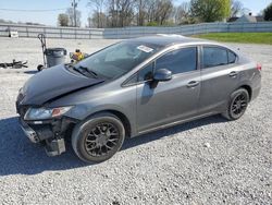 Salvage cars for sale from Copart Gastonia, NC: 2013 Honda Civic LX