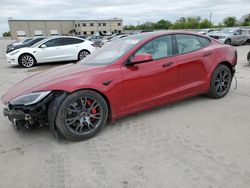 Salvage cars for sale from Copart Wilmer, TX: 2023 Tesla Model S