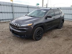 Salvage cars for sale at Greenwood, NE auction: 2016 Jeep Cherokee Latitude