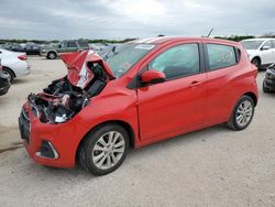 Salvage cars for sale at San Antonio, TX auction: 2016 Chevrolet Spark 1LT