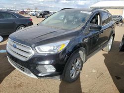 Salvage cars for sale at Brighton, CO auction: 2017 Ford Escape SE
