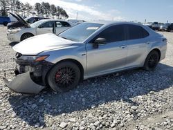 Salvage cars for sale at Loganville, GA auction: 2022 Toyota Camry SE