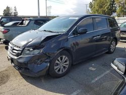 Vehiculos salvage en venta de Copart Rancho Cucamonga, CA: 2016 Honda Odyssey SE