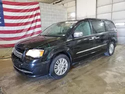 Salvage cars for sale from Copart Columbia, MO: 2012 Chrysler Town & Country Touring L