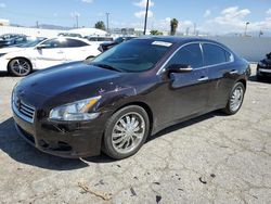 Vehiculos salvage en venta de Copart Van Nuys, CA: 2014 Nissan Maxima S