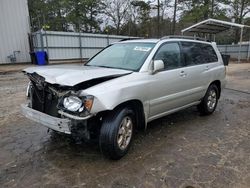 Salvage cars for sale from Copart Austell, GA: 2007 Toyota Highlander Sport