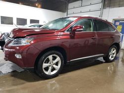 Salvage cars for sale at Blaine, MN auction: 2015 Lexus RX 350 Base