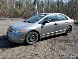 Salvage cars for sale from Copart Ontario Auction, ON: 2007 Honda Civic DX